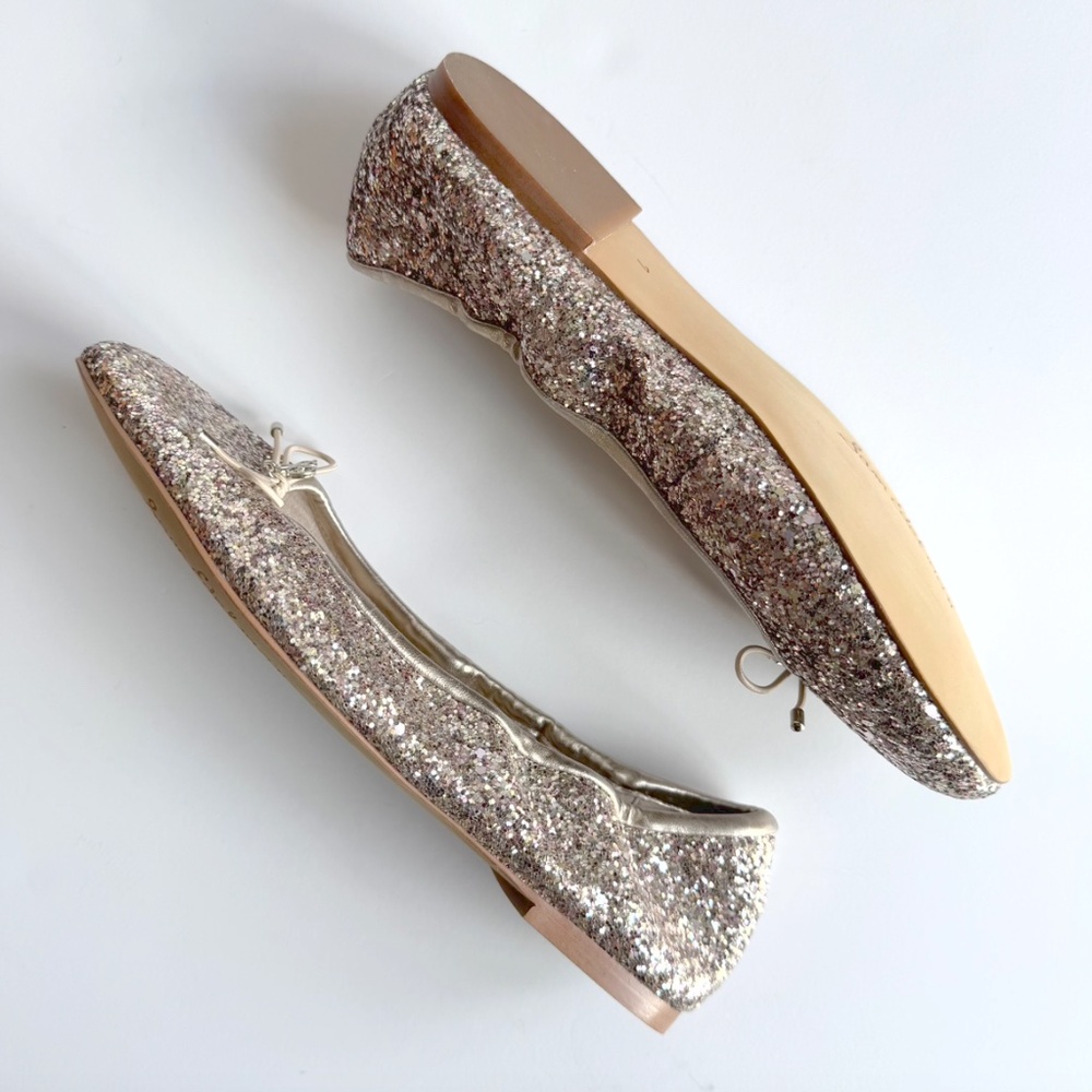 Sam Edelman Felicia Glitter Ballet Flats Women's Size 7 - Picture 7 of 9